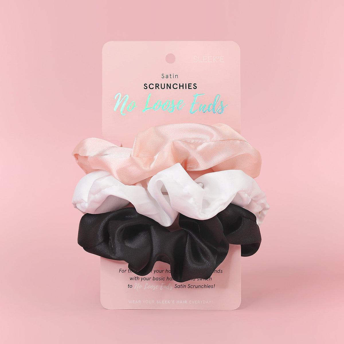 No Loose Ends - Satin Scrunchies Set of 3